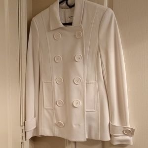 Super Soft White Bebe Coat
